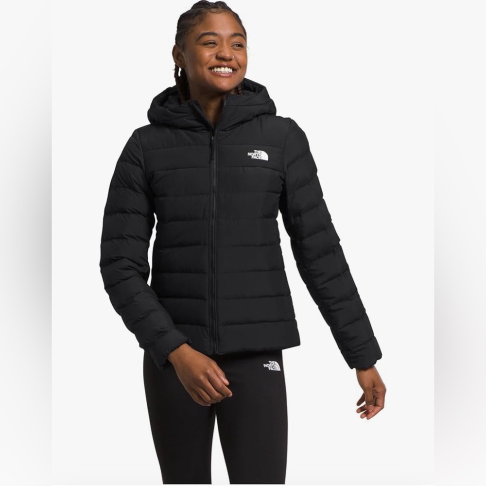 THE NORTH FACE Women’s Aconcagua Down Insulated Hoodie, TNF Black-NPF, Large